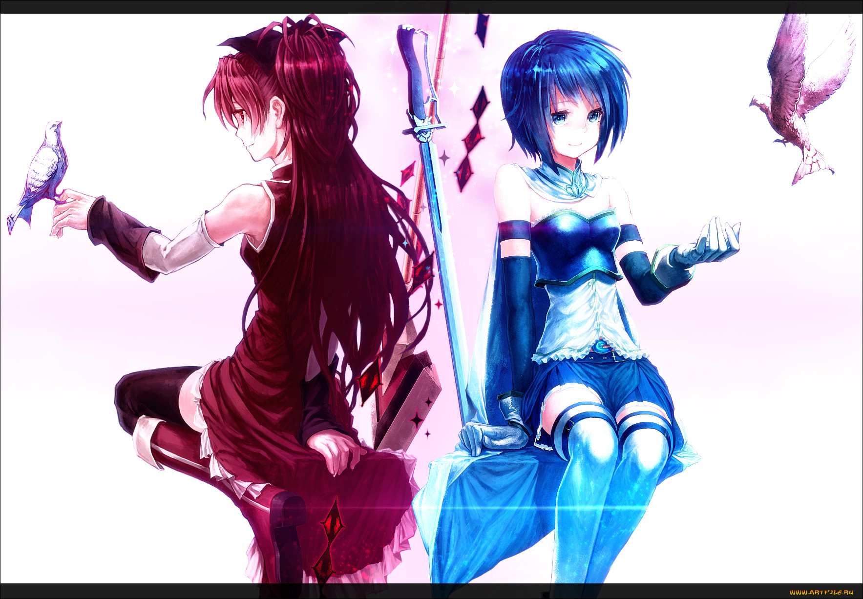 , mahou, shoujo, madoka, magika, 